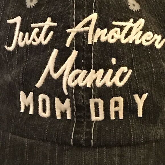 KatyDid Just Another Manic Mom Day Trucker Style Baseball Hat - Picture 11 of 11